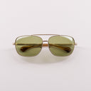 #couleur_Or Mat et Havane - Verres jaune-vert