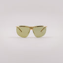 #couleur_Or Brillant et Havane - Pont Titane - Verres jaune-vert