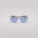 #couleur_Or Brillant et Havane - Verres bleus