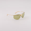 #couleur_Or Brillant et Havane - Pont Titane - Verres jaune-vert