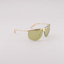 #couleur_Or Brillant et Havane - Pont Titane - Verres jaune-vert