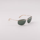 #couleur_Or Clair Mat et Havane - Verres verts