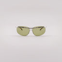 #couleur_Argent Brillant et Havane - Verres jaune-vert