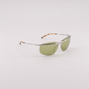 #couleur_Argent Brillant et Havane - Verres jaune-vert