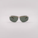 #couleur_Or Clair Mat et Havane - Verres verts