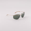 #couleur_Or Clair Mat et Havane - Verres verts