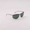 #couleur_Noir Mat et Havane - Verres verts