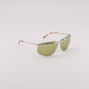 #couleur_Argent Brillant et Havane - Verres jaune-vert