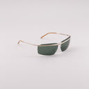 #couleur_Or Clair Mat et Havane - Verres verts