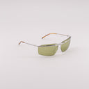 #couleur_Argent Brillant et Havane - Verres jaune-vert