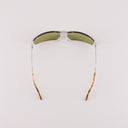 #couleur_Argent Brillant et Havane - Verres jaune-vert