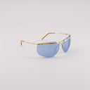 #couleur_Or Brillant et Havane - Verres bleus