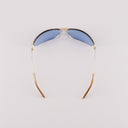 #couleur_Or Brillant et Havane - Verres bleus