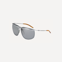 #couleur_Gun Foncé Brillant et Havane - Pont Titane - Verres gris