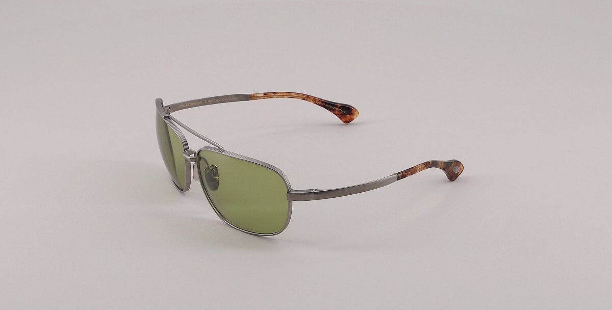 #couleur_Palladium Mat et Havane - Verres jaune-vert